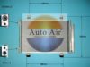 AUTO AIR GLOUCESTER 16-9941 Condenser, air conditioning